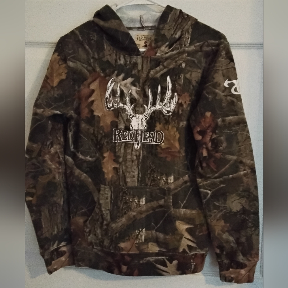 RedHead Woodland Camo Hoodie Youths